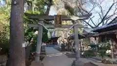 前野熊野神社の鳥居