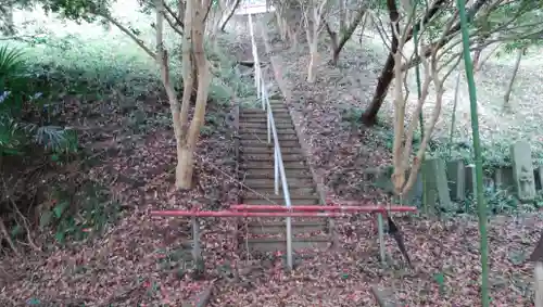 三峰神社の自然