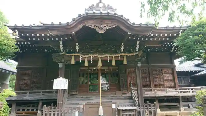 白山神社の本殿・本堂