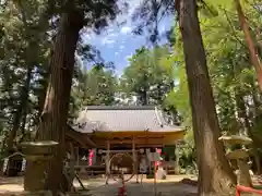 米川八幡神社の本殿