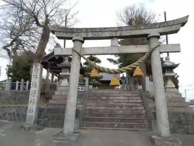 熊野神社(下矢田町)の鳥居