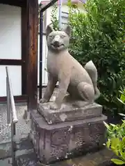 目白豊坂稲荷神社の狛犬