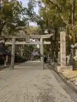 漆部神社の鳥居