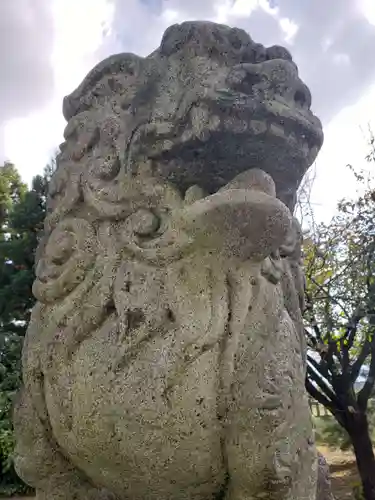 中野神社の狛犬