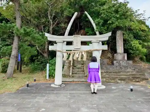 海童神社の鳥居