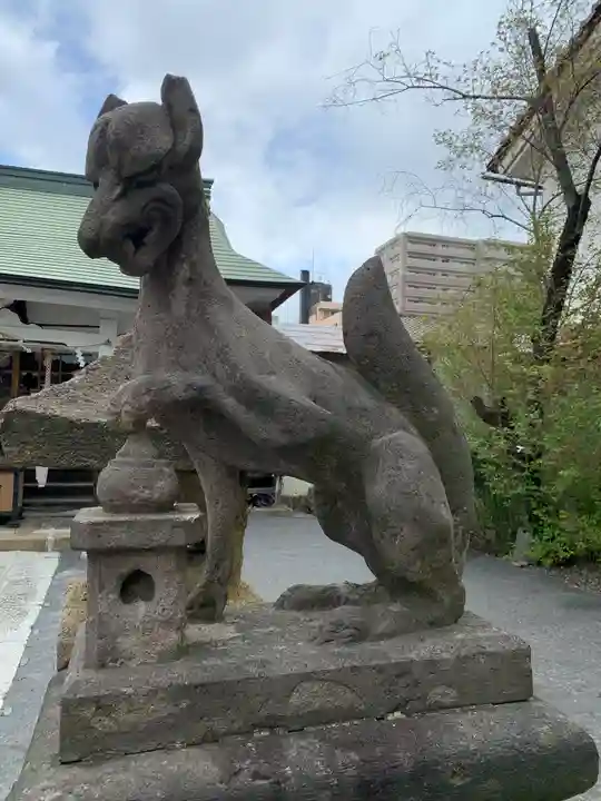 田中稲荷神社の狛犬