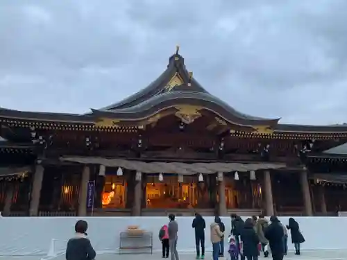 寒川神社の本殿・本堂