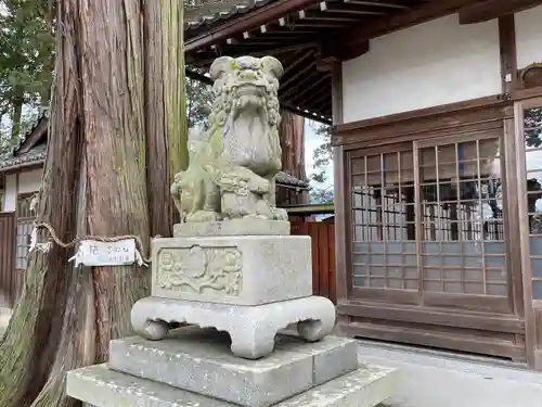 植木神社の狛犬