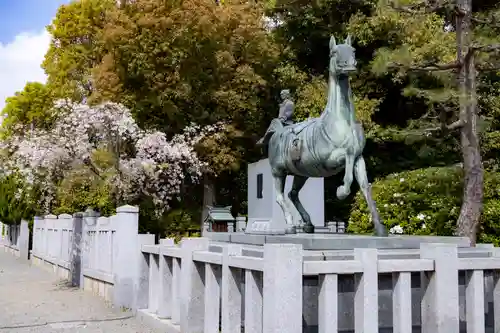 和泉國一之宮　大鳥大社の狛犬