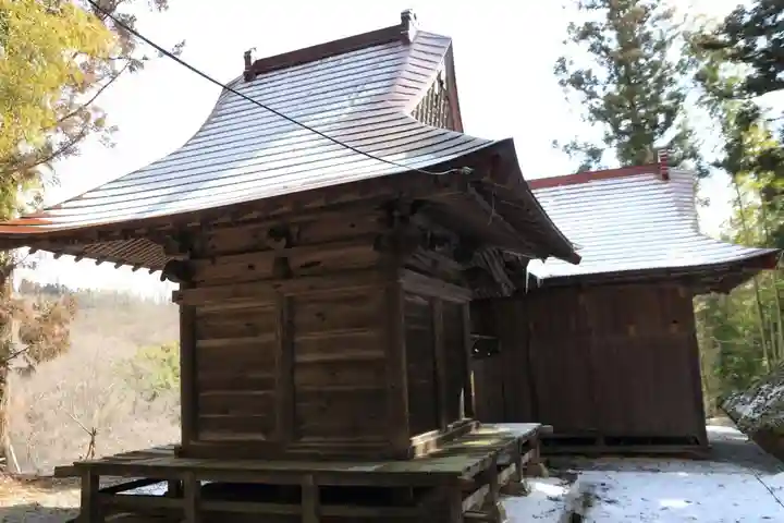 季田神社の本殿・本堂