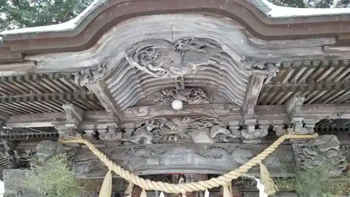 刈田嶺神社の芸術