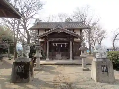 阿保神社の本殿・本堂