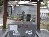 有鹿神社の手水舎
