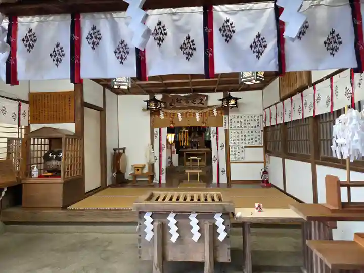 久延彦神社の本殿・本堂