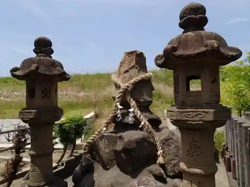 黒龍神社の塔