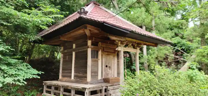 矢附観音堂の本殿・本堂