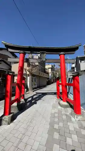 鳩ヶ谷氷川神社の鳥居