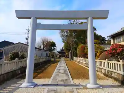 六所社・神明社（平島）の鳥居
