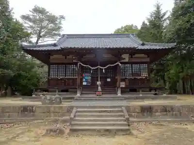 青江神社の本殿・本堂