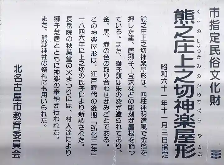 熊野神社(熊之庄)のその他建物