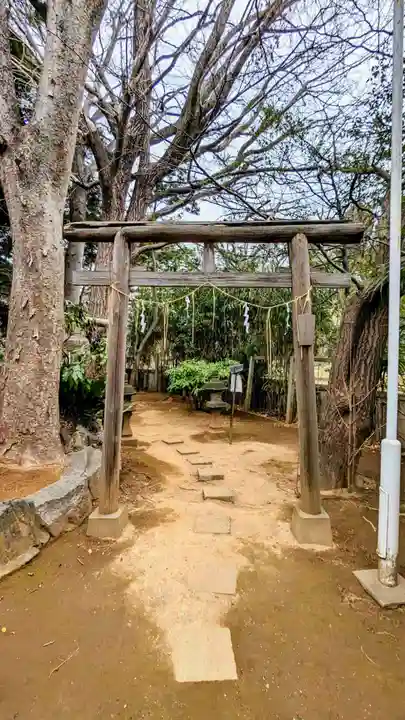 厳嶋神社の鳥居