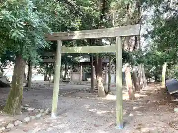 魚見神社の鳥居
