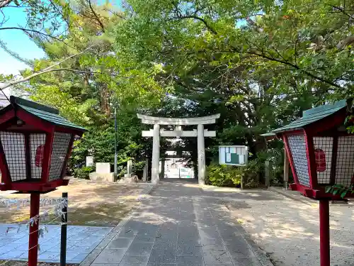 菊池神社の鳥居