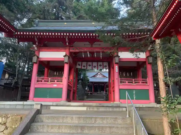 菅田天神社の山門・神門