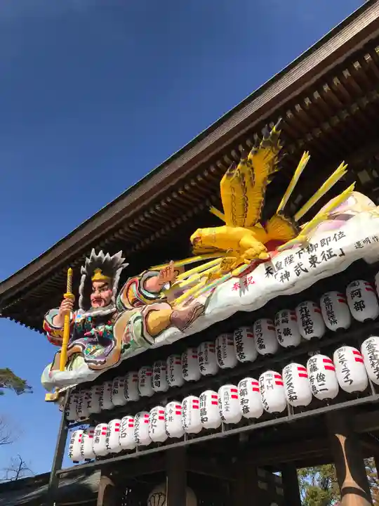寒川神社の山門・神門