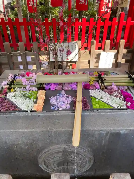 下谷神社の手水舎