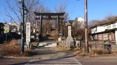 釧路一之宮 厳島神社の鳥居