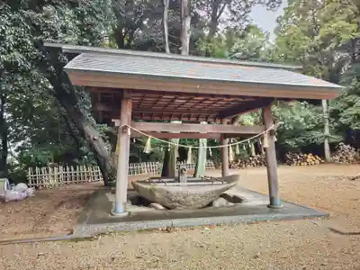 稲前神社の手水舎