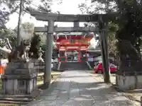 新日吉神宮の鳥居