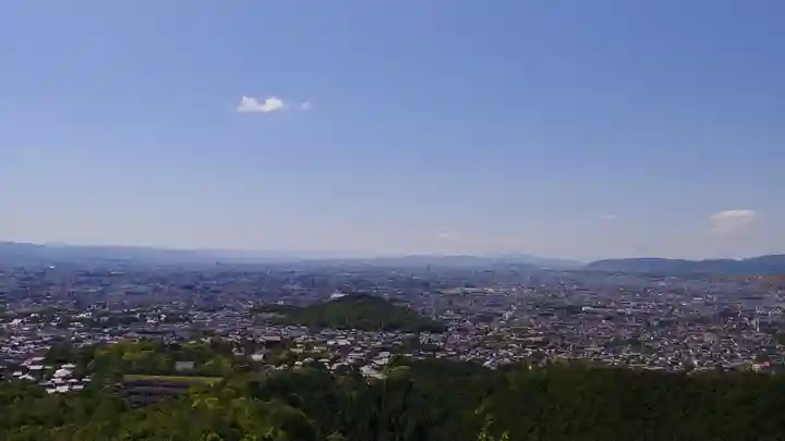 霊山寺(仁和寺塔頭)の景色