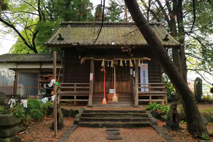 鹿島神社の本殿・本堂