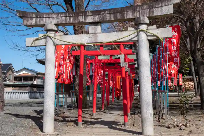 門田稲荷神社の鳥居