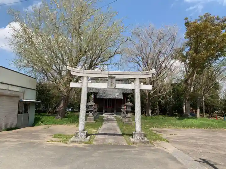 熊野神社の鳥居