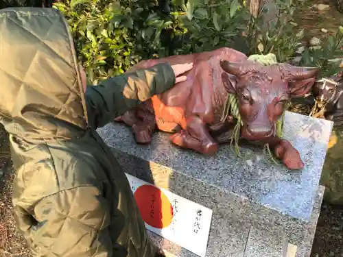 戸隠神社の像