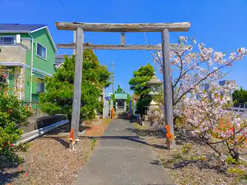 琴平神社（明神戸）の鳥居