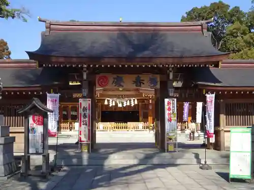 亀ケ池八幡宮の山門