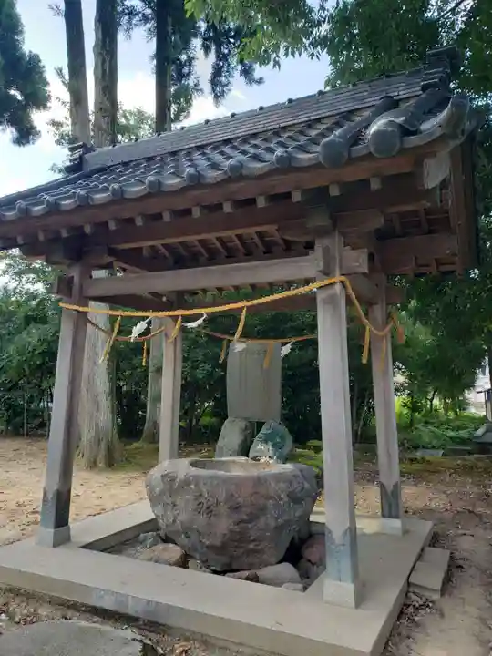 日吉社の手水舎