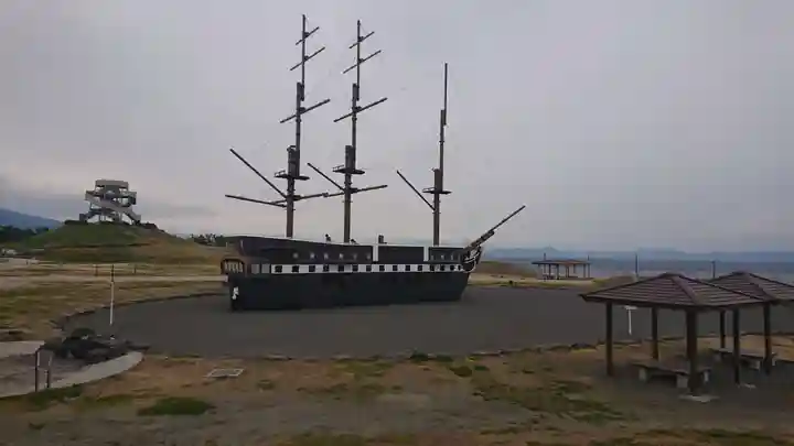 鮫島浜公園内神社(静岡県)