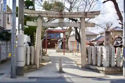 樟本神社の鳥居