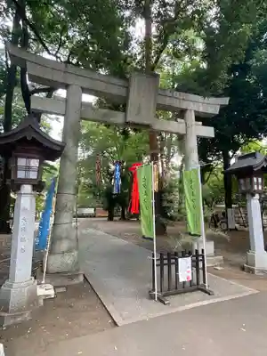 布多天神社の鳥居