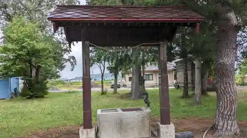 新十津川神社の手水