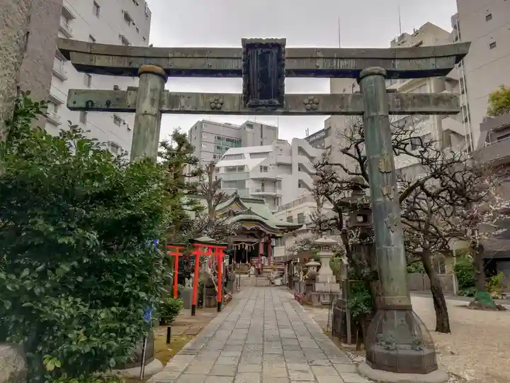 平河天満宮の鳥居
