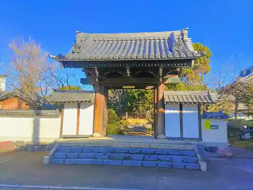 定力寺の山門