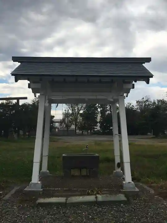 豊幌神社の手水舎