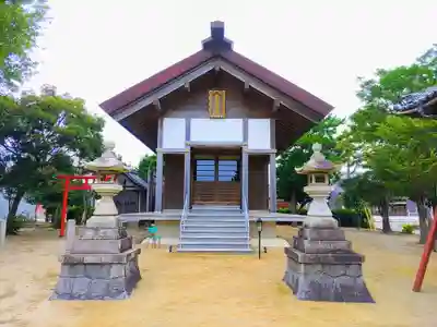 西小梛神明社(西小梛町)の本殿・本堂