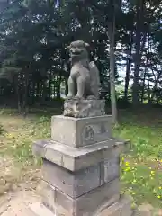 中小屋神社の狛犬